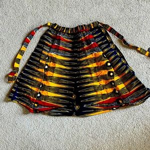 African-print Skirt